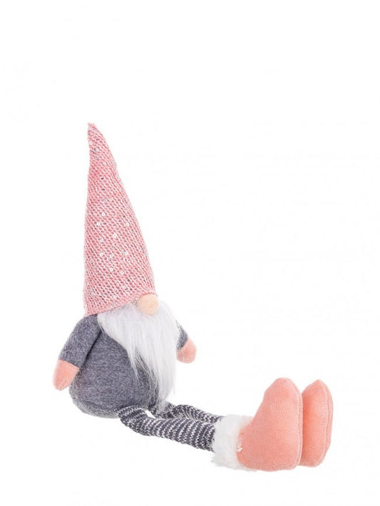 12x Santa Justine Beine rosa Glitzer