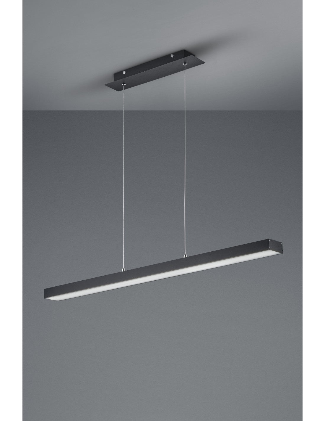Injektionssuspension Schwarz Led 18w Touch Deinbares Trio Lighting