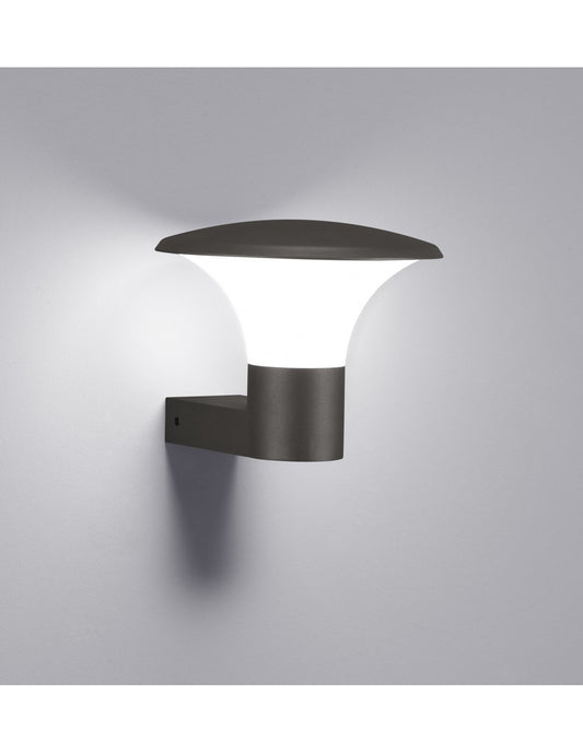 Kongo Mushroom Außenwandleuchte E27 IP44 Anthrazit Trio Lighting