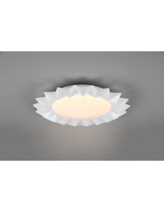 Sunflower Double LED Dimmer RGBW Deckenleuchte Ø41 cm Trio Lighting