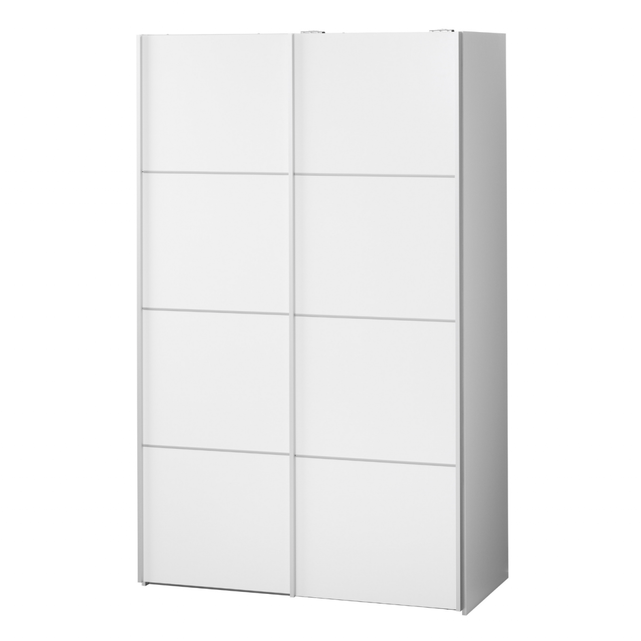 Verona Kleiderschrank-Set, 2 Schiebetüren, Weiß, 75280-034949