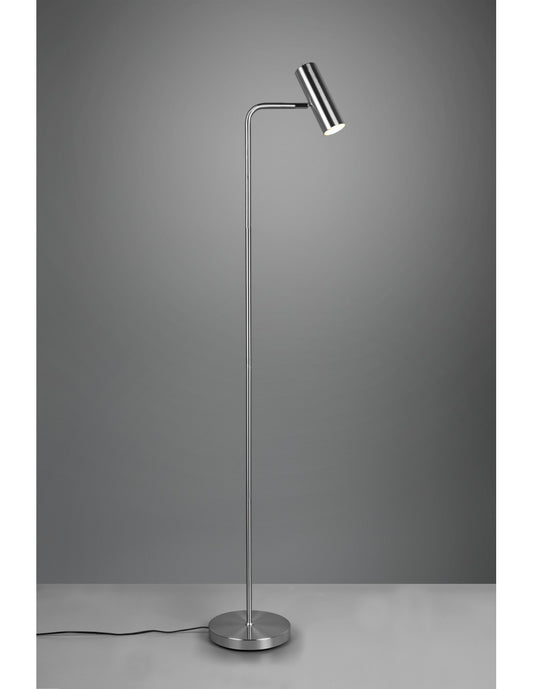 Stehleuchte Marley Nickel Spot Zylinder H151 Trio Lighting