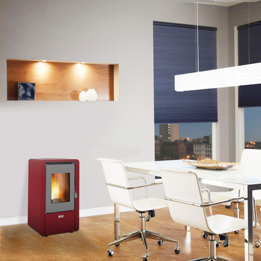 Stufa Pellet KW 5,8 KING 60 BORDEAUX