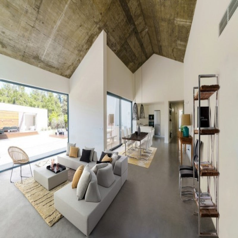 Tappeto Linee Avoire 140x200 in Baumwolle