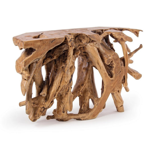 Konsole aus Teakwurzelholz 120 x 40 x 77 h cm