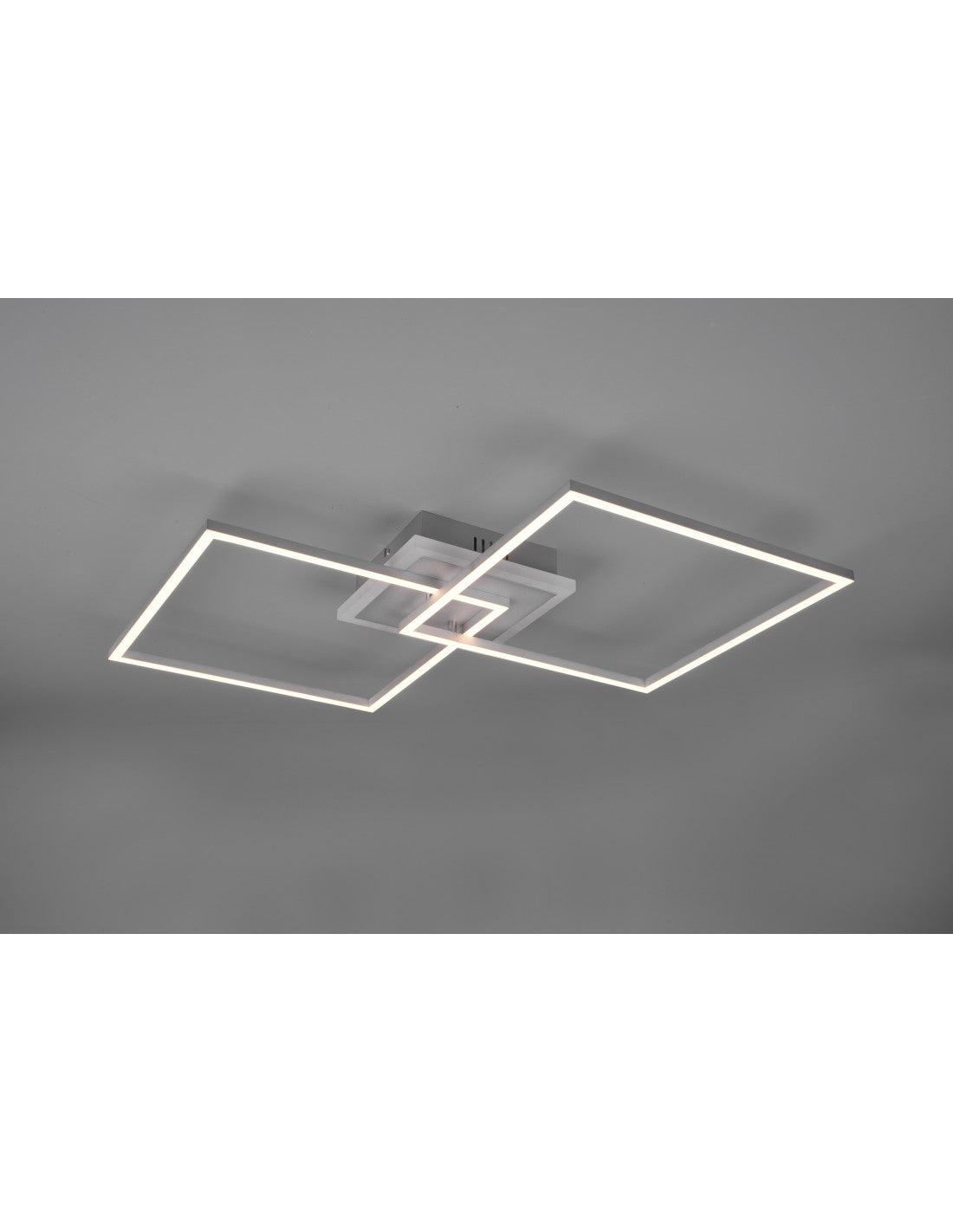 Plafoniera Arribo Quadrate Led Deinbares Rgbw AllAluminium Trio Lighting