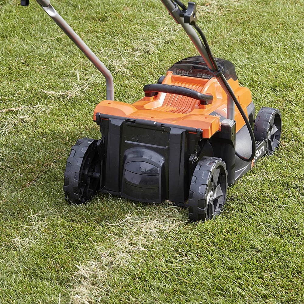 Black&Decker BCMW33184L2-QW Akku-Akku-Rasenmäher Doppelakku 18V 4,0 Ah