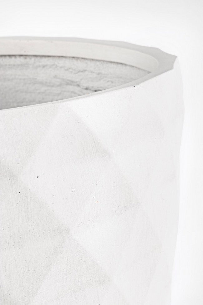 Set3 P.Pyramid Bomb Vase Weiß