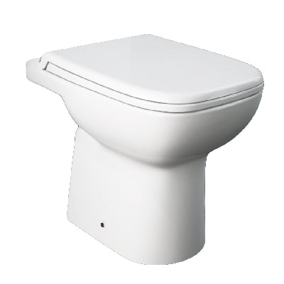 Originales Monoblock-WC mit Wandablauf