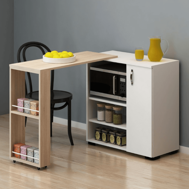 Serose Mehrzweckschrank mit Klapptisch
