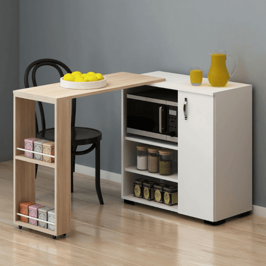 Serose Mehrzweckschrank mit Klapptisch