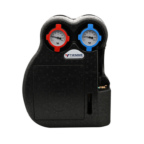 Hydraulikeinheit für Solaranlagen ohne Pumpe - Durchflussmesser 8/30 l/min