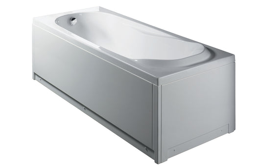Rechteckige Badewanne ohne Hydromassage mit Paneelen Mod. Itaca