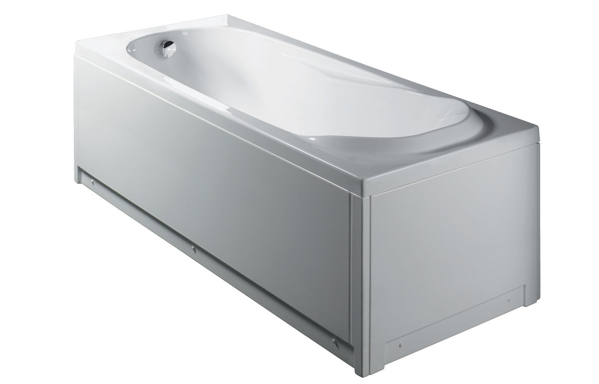 Rechteckige Badewanne ohne Hydromassage mit Paneelen Mod. Itaca