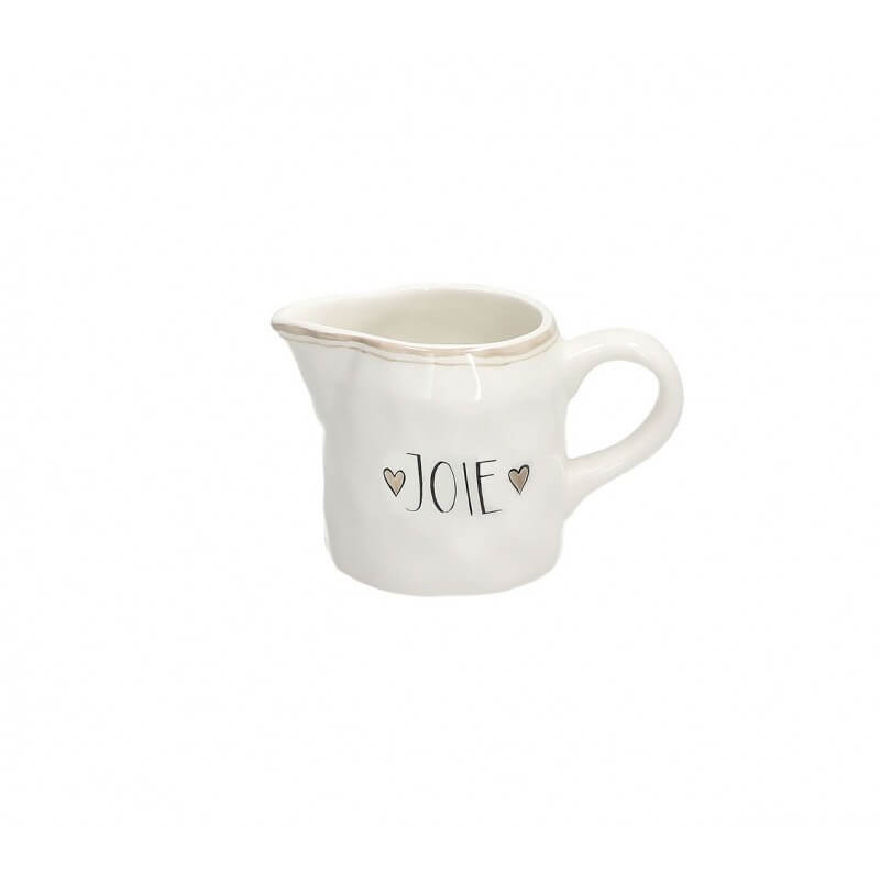 Laktiera 250 Cc Amour Stoneware Bianco