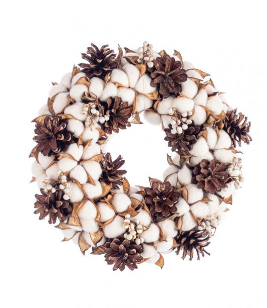 2x Crown Loiza Blume Baumwolle D29