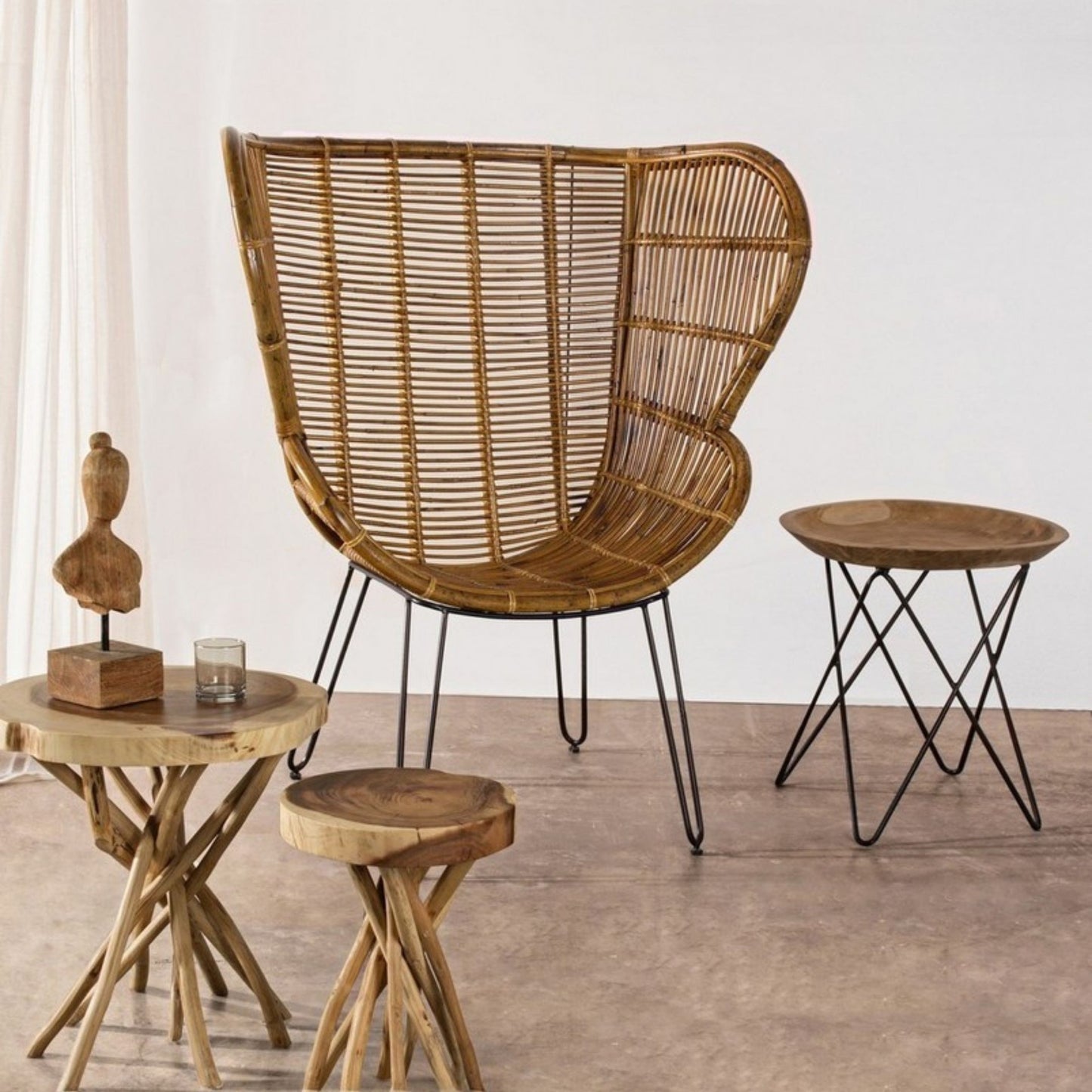 Tafelolin in Lo Cm. 56 x 56