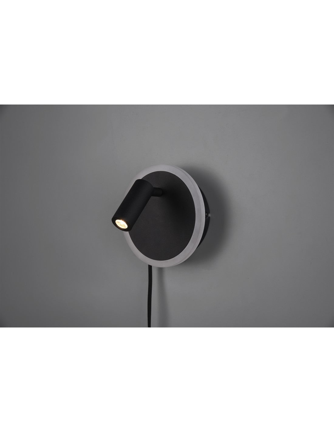 Led-Applikation, verstellbarer Strahler, Jordan Black Trio Lighting