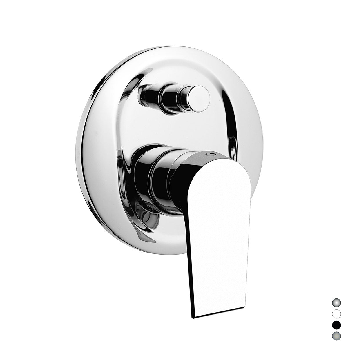 Duscheinbruch mit Dusche-Chrom (Dusche)