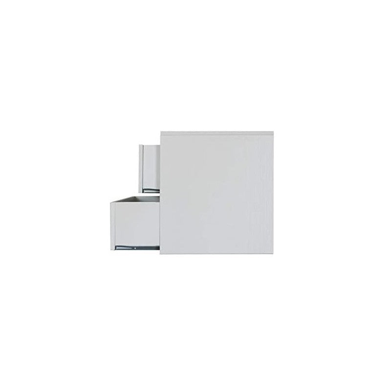 Holzkäfer in amadio Farbe Bianco cm H. 50xL.86 ,5xP.45