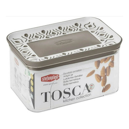 Rechteckiges Glas Tosca Tortora 0.70 Liter