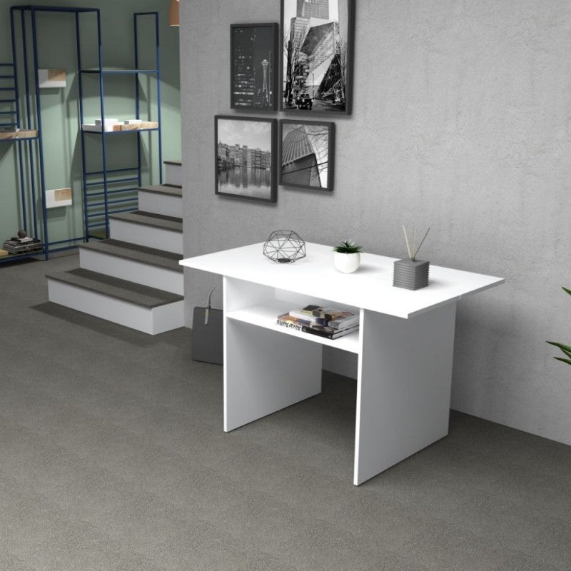 Klappbarer Konsolentisch Weiße Lärche IKEBANA 120x40x h76 cm