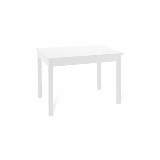 White Ash Ausziehtisch aus Melaminholz cm 70x110-150