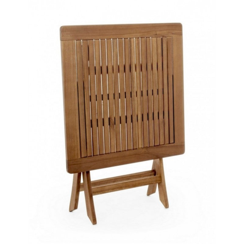 Noemi Tisch für Outdoor Klapp Akazienholz 70x70x h73 cm