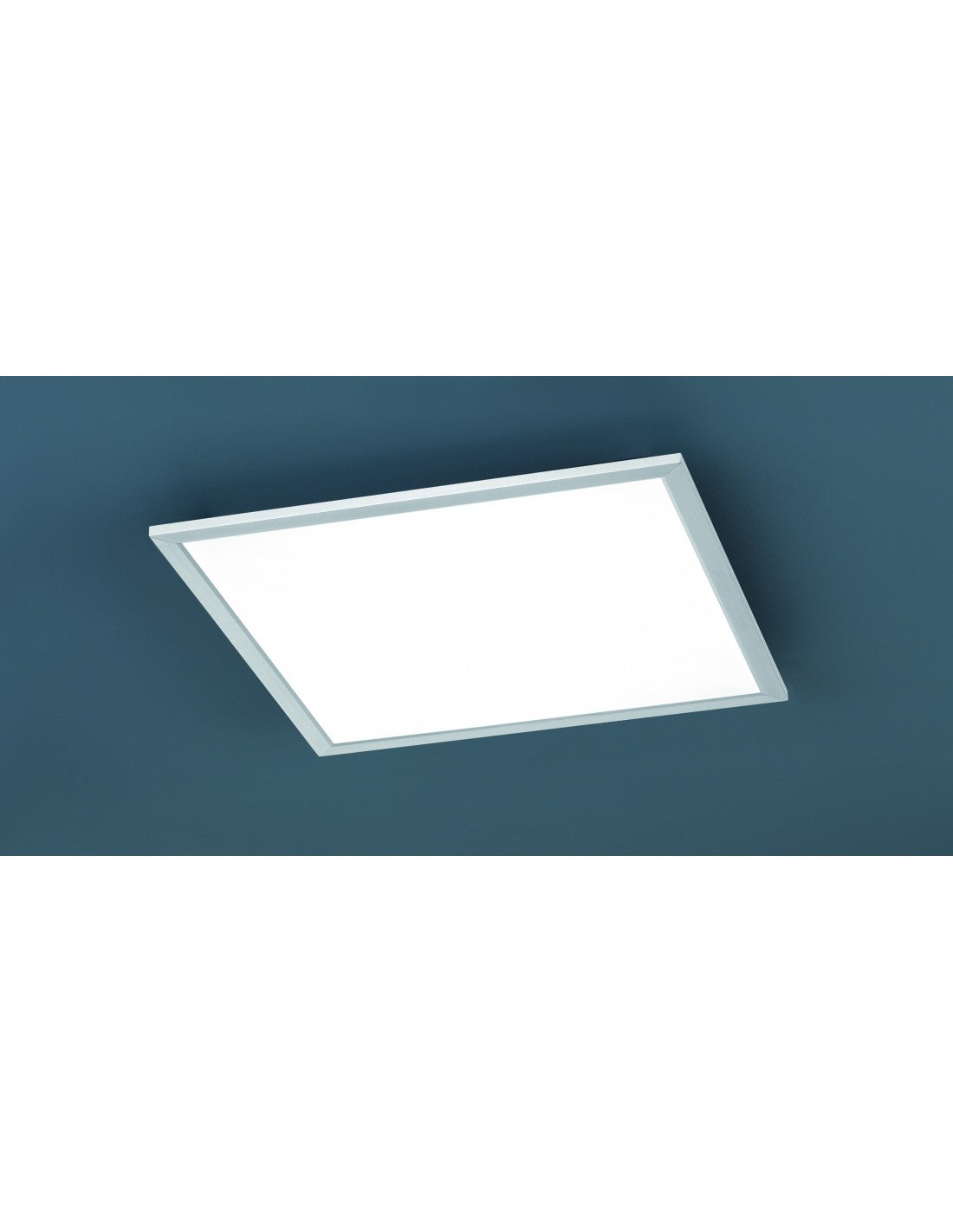 Lampenlampe Quadrata Led Phoenix Nichel 45x45 cm Trio Lighting