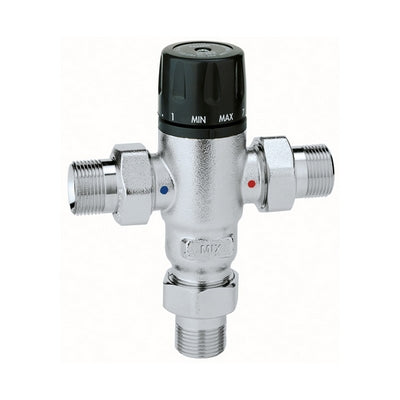 1/2" verstellbarer Thermo-Antikalkmischer