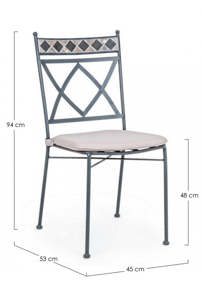 Berkley Outdoor-Metallstuhl
