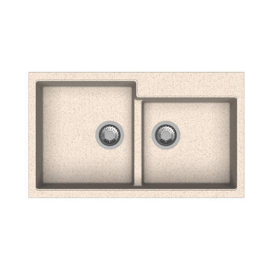 Tip Toe N200 Haferwaschbecken mit 2 Becken