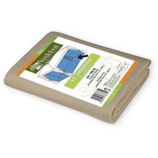 Moskitonetz-Set Pavillon Rom 3x3 m