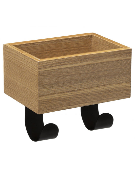 Multifunktionsregal mit 2 praktischen Kleiderhaken