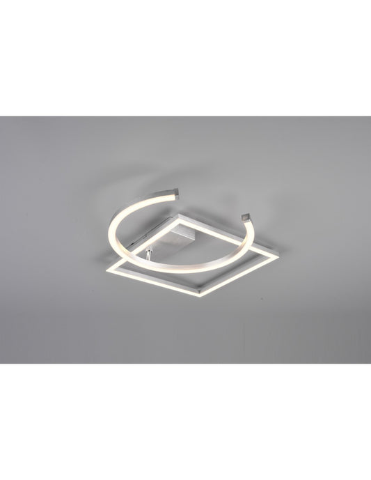 Plafoniera Pivot Led 23 ,5w Nichel L42 cm Deinbares Trio Lighting