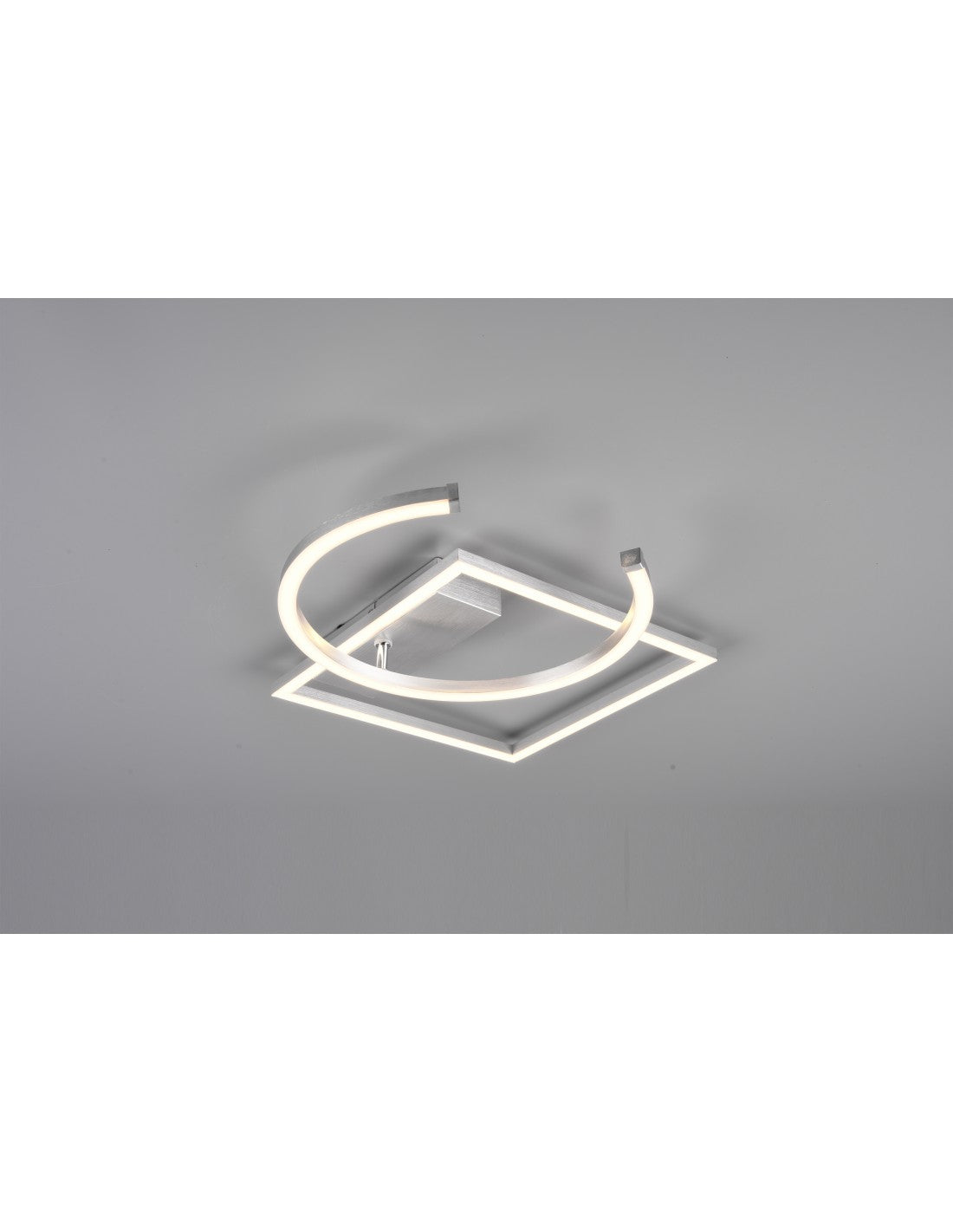 Plafoniera Pivot Led 23 ,5w Nichel L42 cm Deinbares Trio Lighting