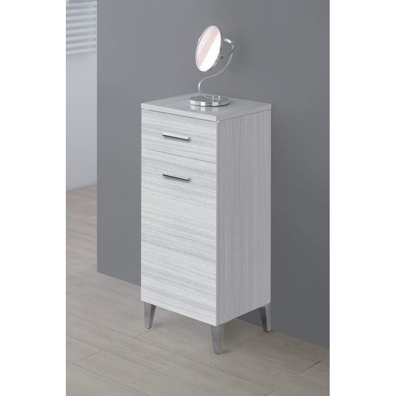 Mobile Badewanne Stella Grau 35x34x78, 5 cm