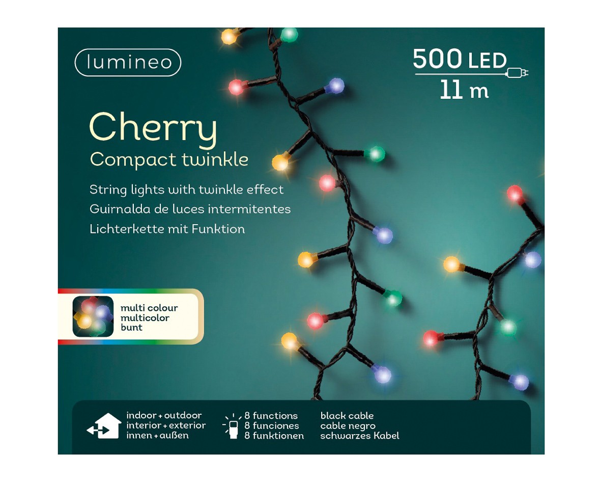 LED-Weihnachtsbeleuchtung Cherry Compact 500Led 11 Meter