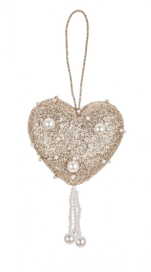 12x Herz Gemma Champagner s