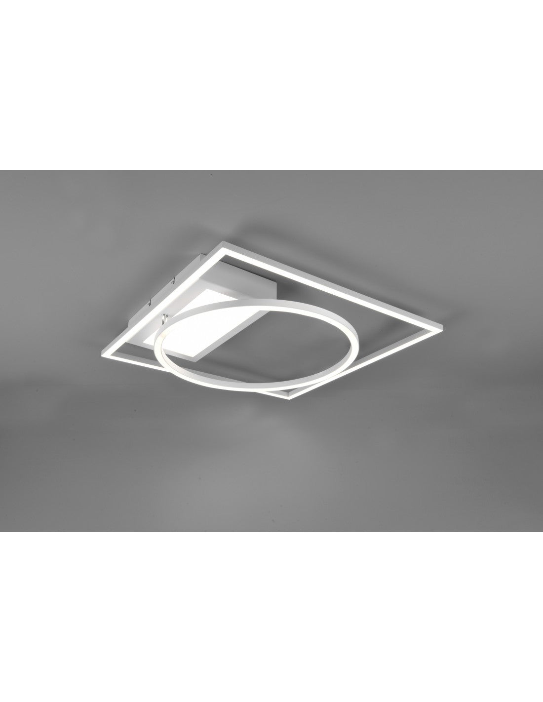 Deckenleuchte Downey Led 34w Weiß L64 cm dimmbare Trio Beleuchtung