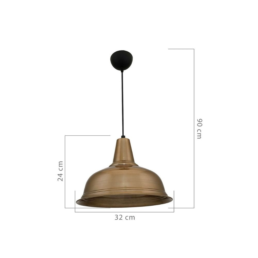 Glühlampe Tampa ASZ1343 mit Bronzediffusor