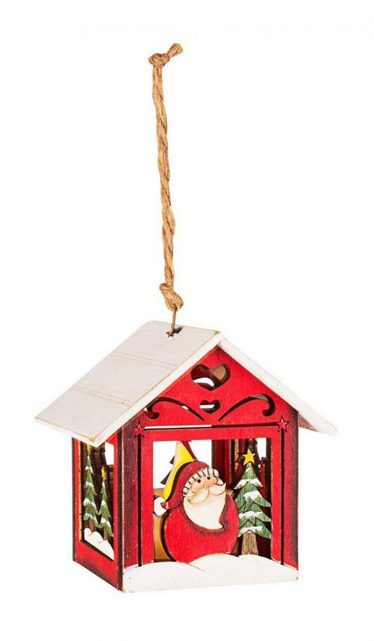 12x Winterly Santa C Peck C.