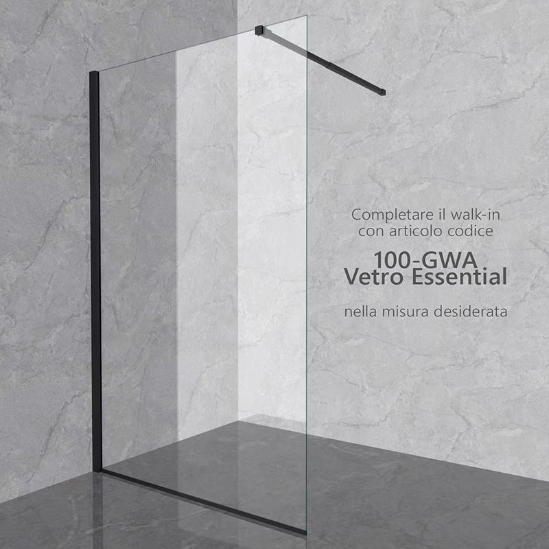 Mattschwarzes begehbares Set