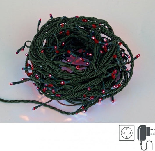 8x Kette 180 LED int-East Rot