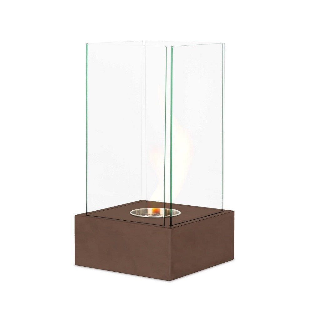 Bioethanol moderner ruggine Ruggine cm 25 x 25 x h 65