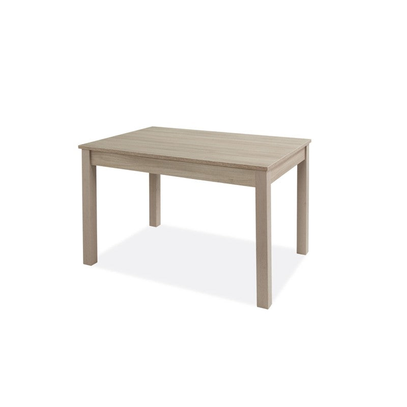 Ausziehbarer Esstisch Olmo komplett Melaminholz cm 85x140-180