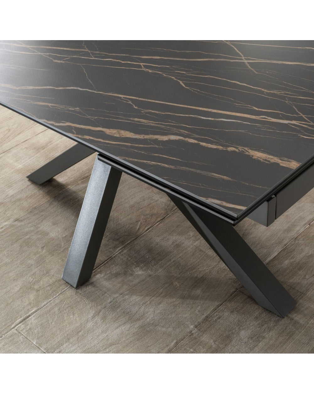 Ausziehbarer Tisch 160 - 240 x 90 cm - Keramik 1