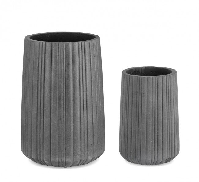 Set2 P.Halong Cil Graue Vase