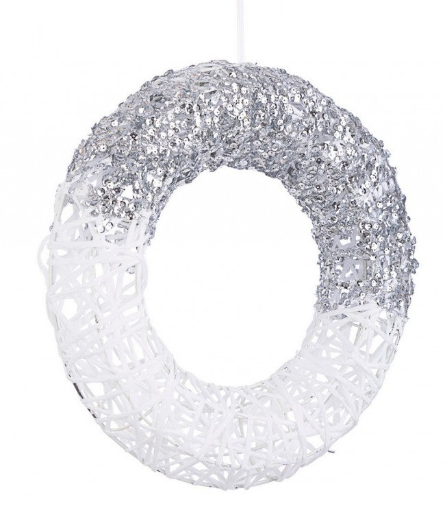 6x Corona Glitzer Bia-Arg D30