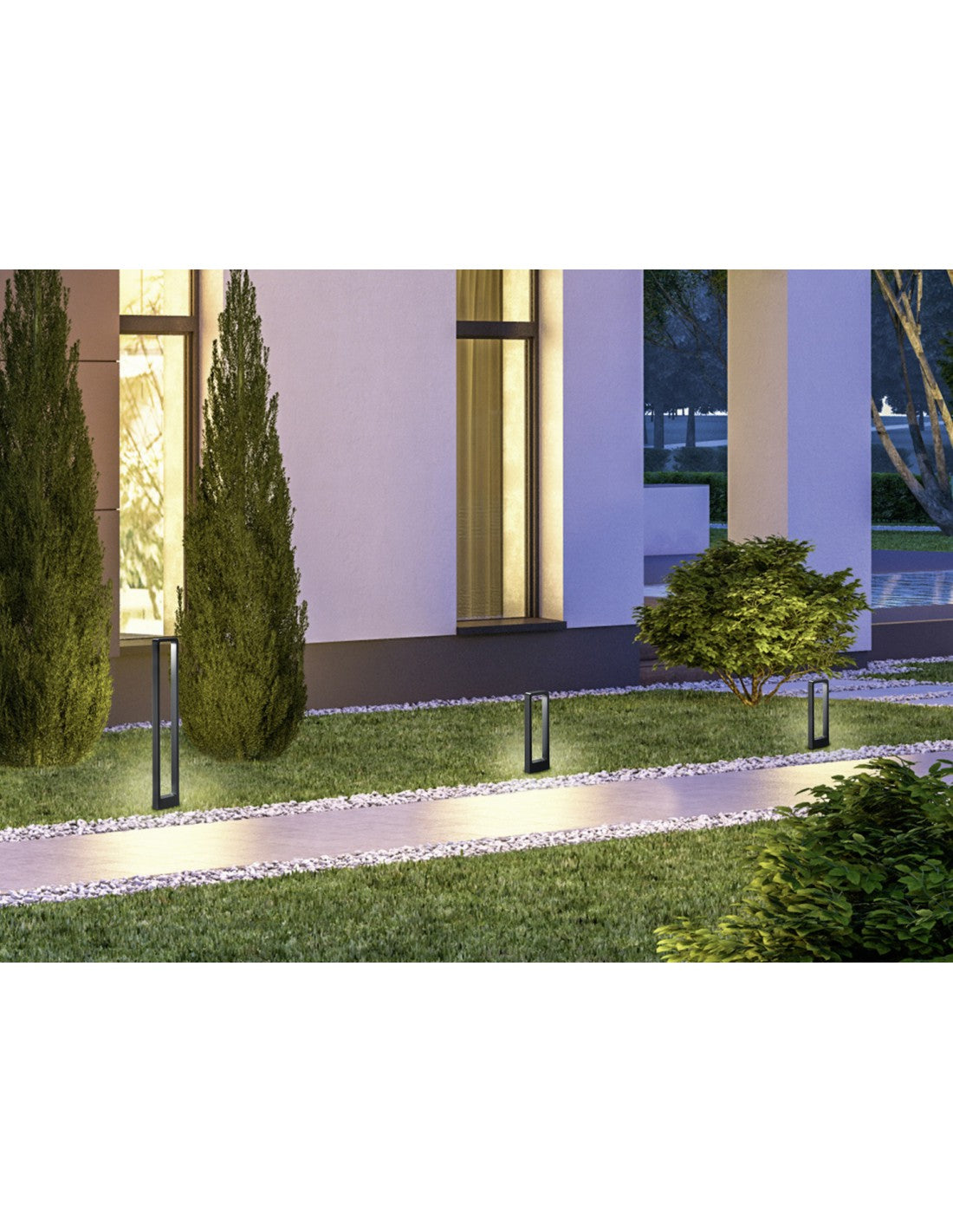 Outdoor Low Pole Reno Led IP54 Anthrazit H50 cm Trio-Beleuchtung